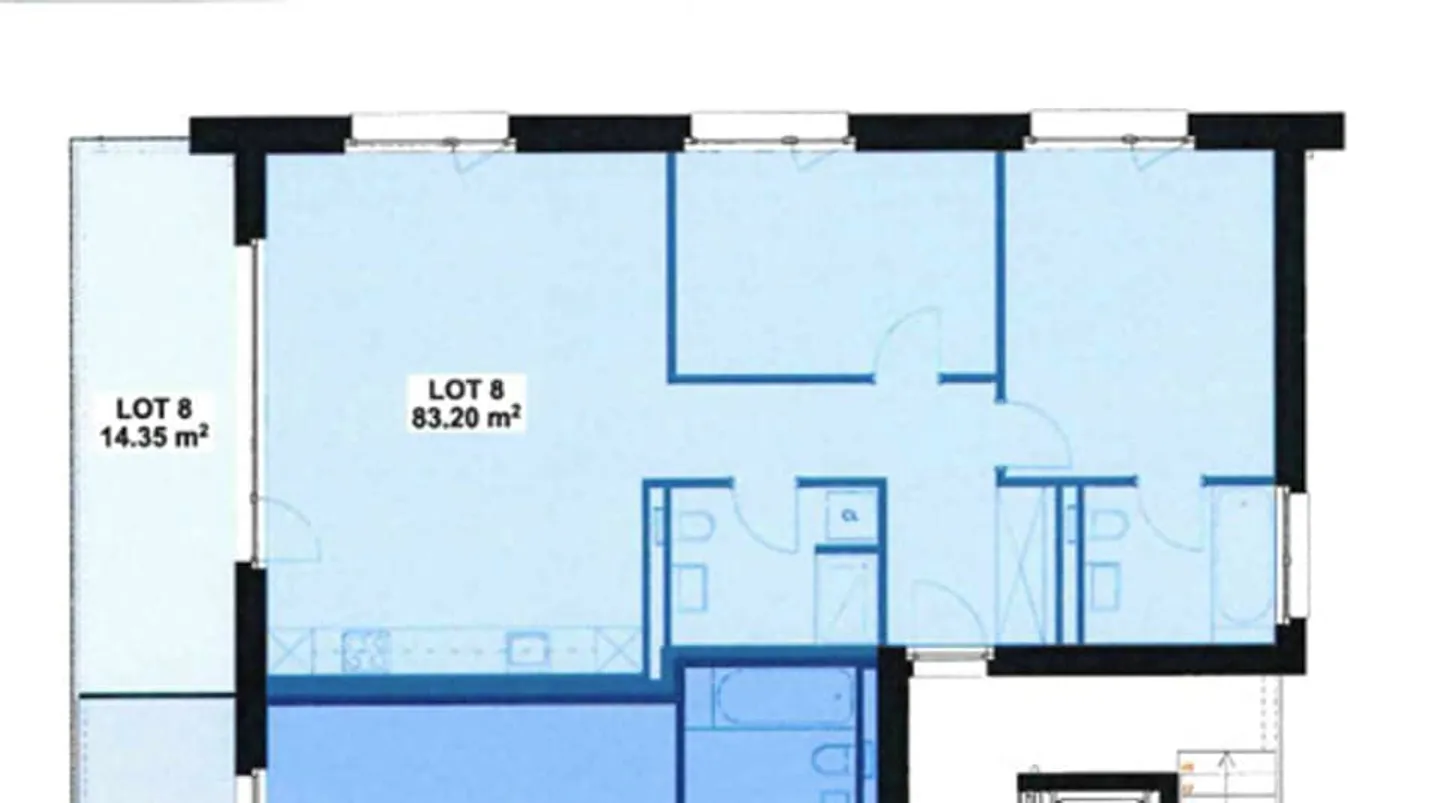 La Tour-de-Trême - Superbo appartamento nuovo in affitto - Foto 4 di 4