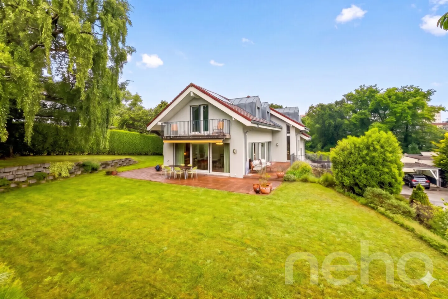 Maison jumelée élégante avec grand jardin à Chigny - Photo 1 sur 12