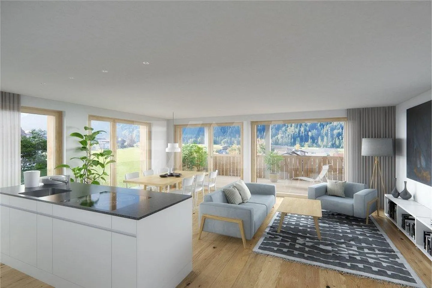 Habitat économe en énergie Garglas.ch : appartement de 3½ pièces D6 avec part de l'énergie solaire - Photo 4 sur 13