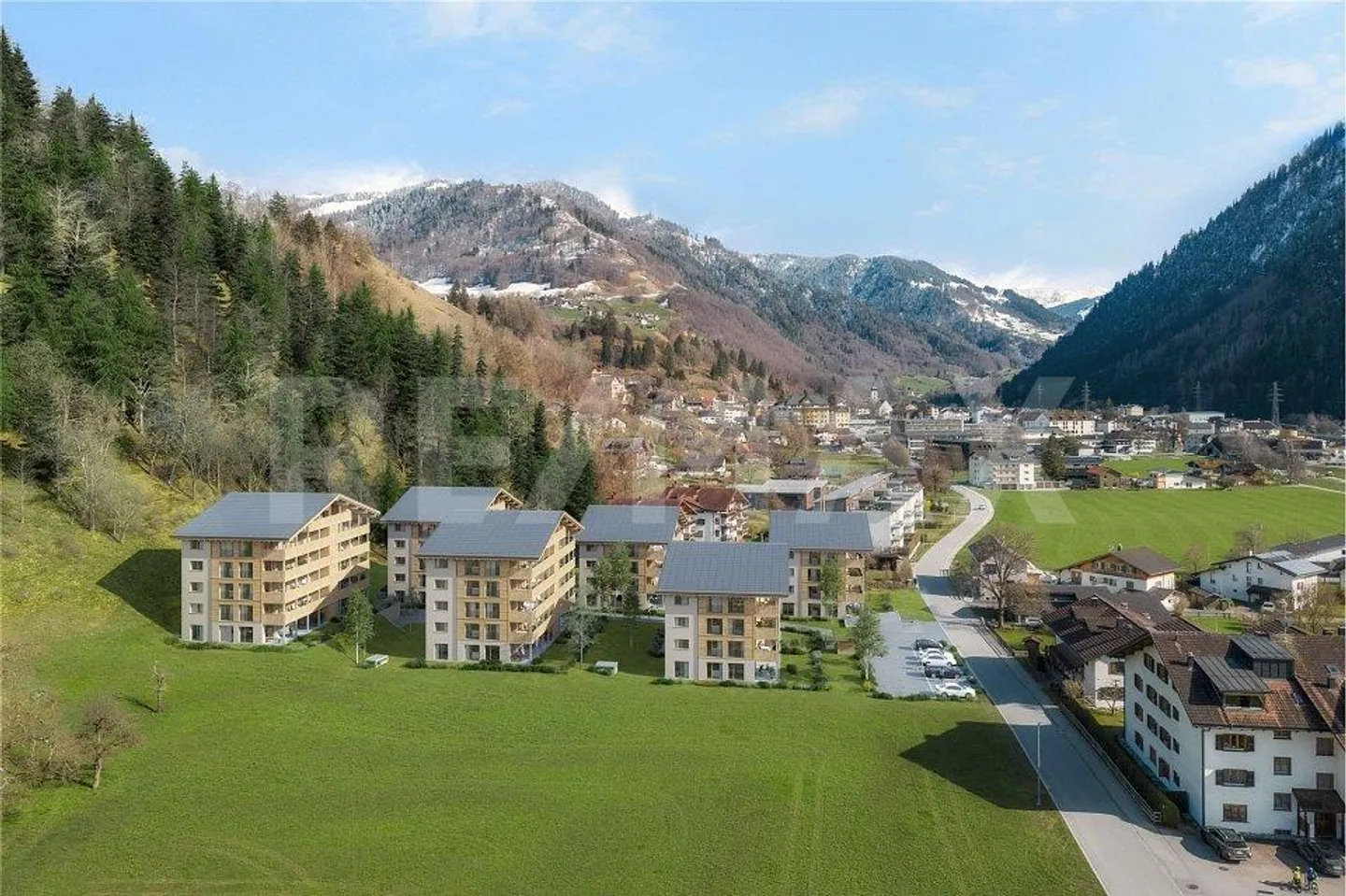 Habitat économe en énergie Garglas.ch : appartement de 3½ pièces D6 avec part de l'énergie solaire - Photo 9 sur 13