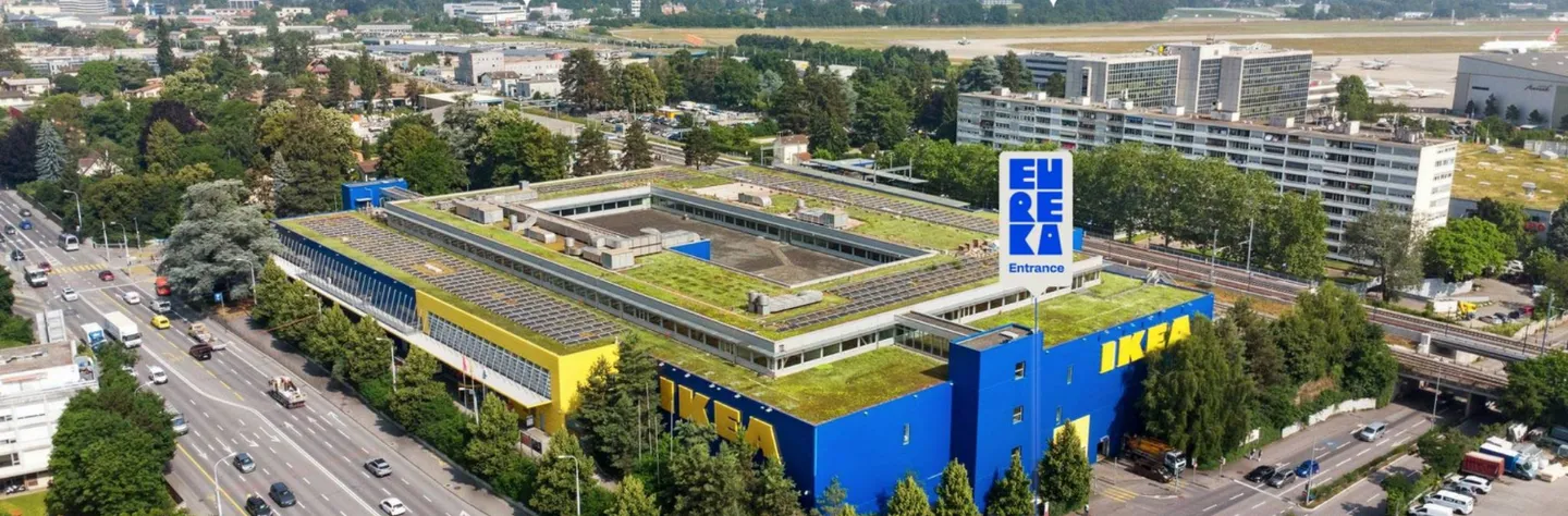 Vernier - Superficie di 903 m2 all'ultimo piano - Edificio IKEA - Foto 1 di 8