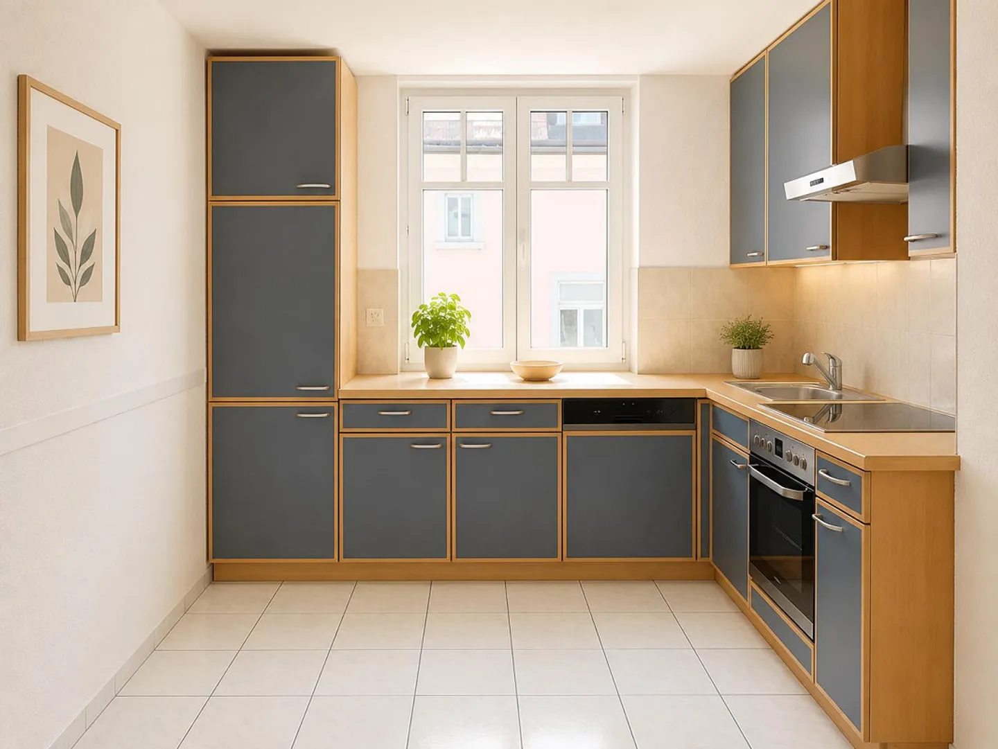 Appartement lumineux de 4 pièces près de la ville - Photo 2 sur 3