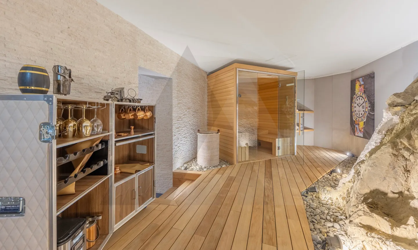 VILLA MODERNE AVEC ZONE BIEN-ÊTRE ET MEUBLES DESIGN - Photo 14 sur 16