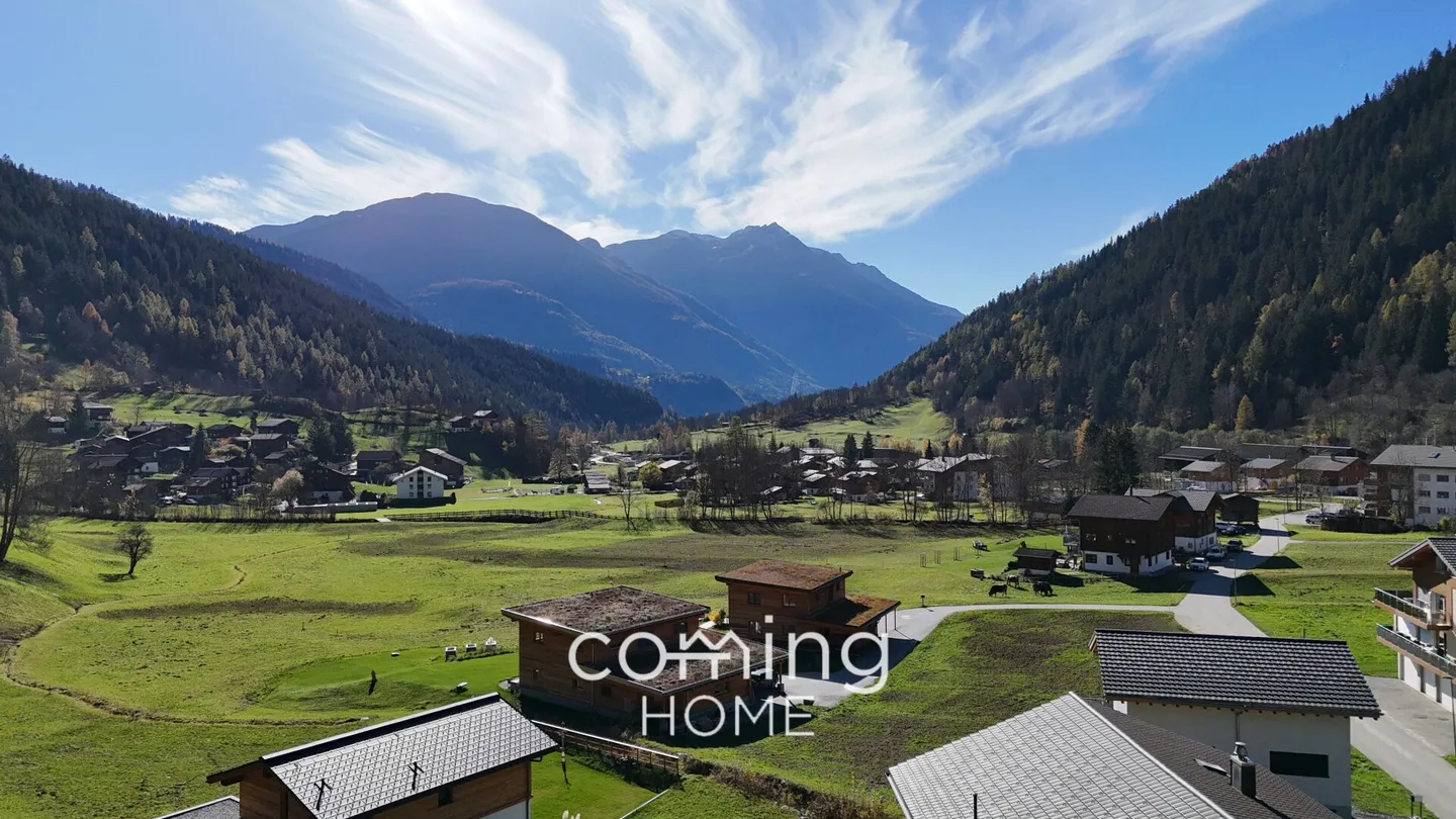 Charmantes Alpenchalet im Fieschertal - 2.5 Zimmer mit Garten und Bergblick - Foto 4 von 15