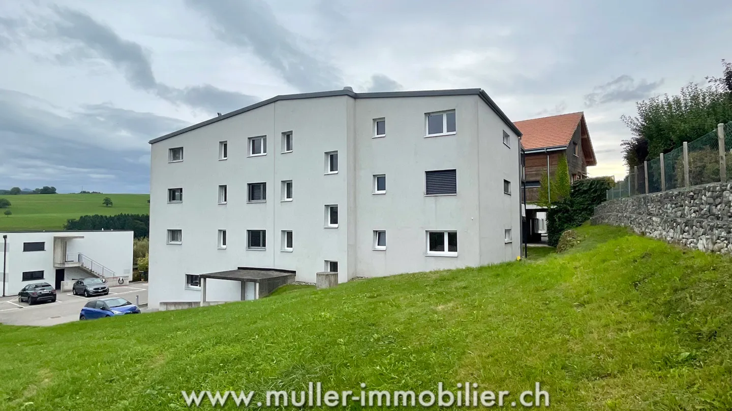 Schöne Wohnung in Siviriez, nahe Romont - Foto 13 von 14