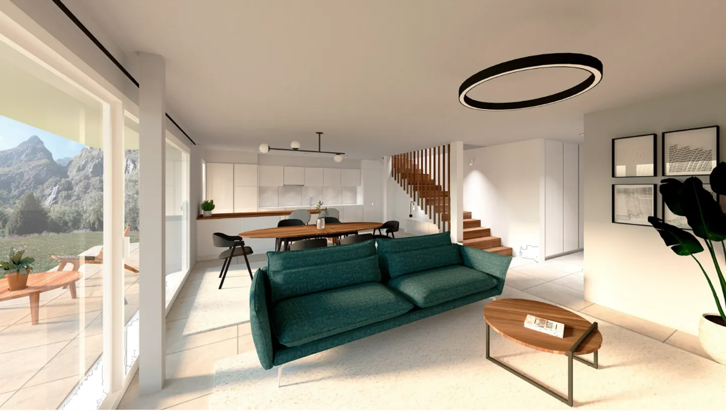 Letzte Etage 4.5 Zimmer - Foto 4 von 6