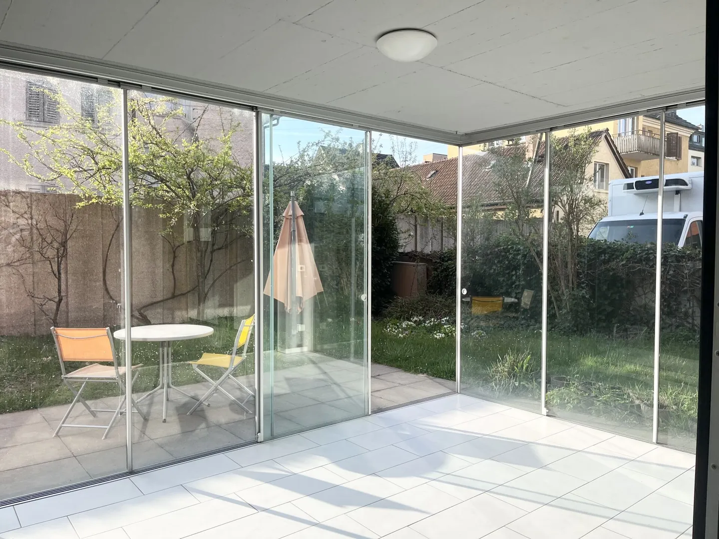 3.5-Zimmer Erdgeschosswohnung mit Wintergarten! - Photo 4 sur 13