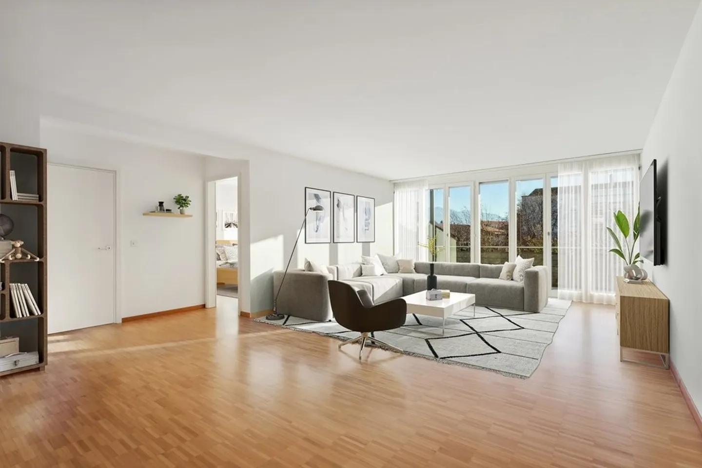 A louer sans caution - Logement lumineux avec grand balcon - Photo 3 sur 10