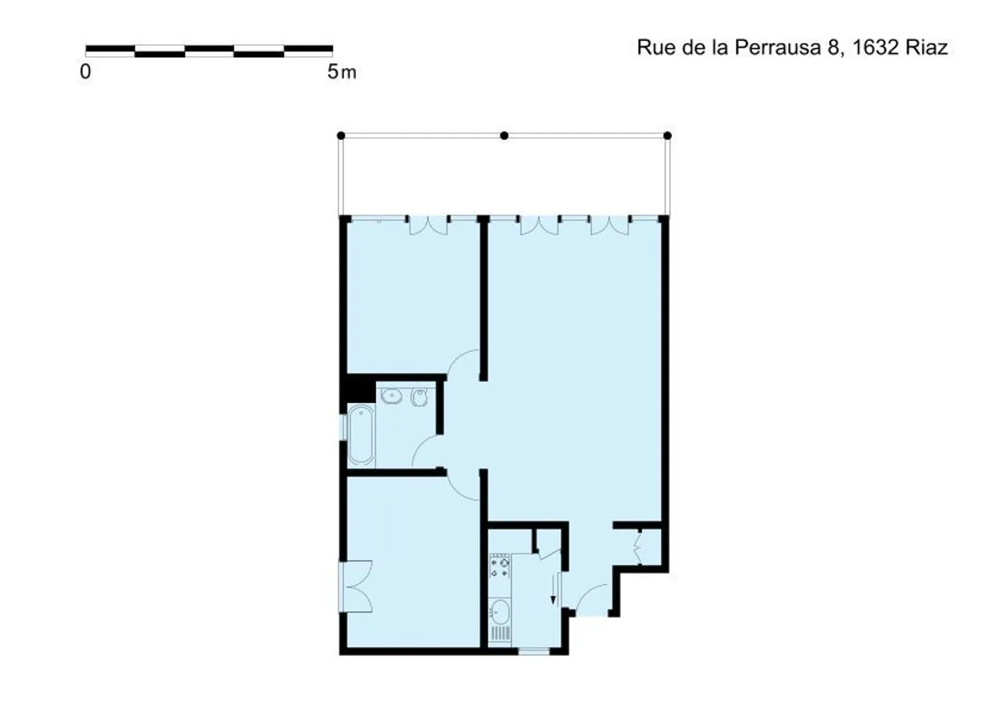 A louer sans caution - Logement lumineux avec grand balcon - Photo 2 sur 10