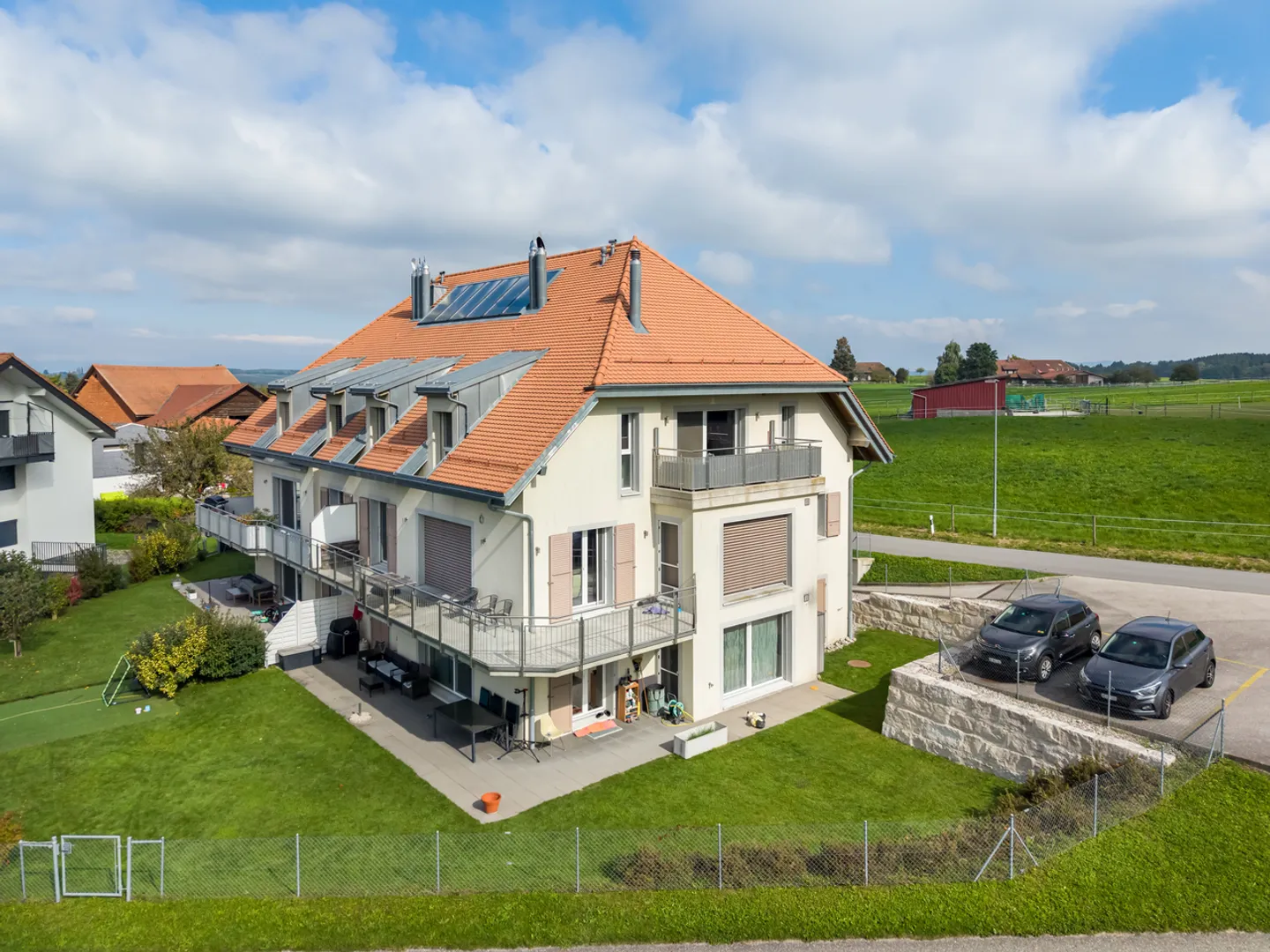 Sugnens, in vendita, appartamento attico di 3,5 locali, 108 m2 con vista - Foto 10 di 11
