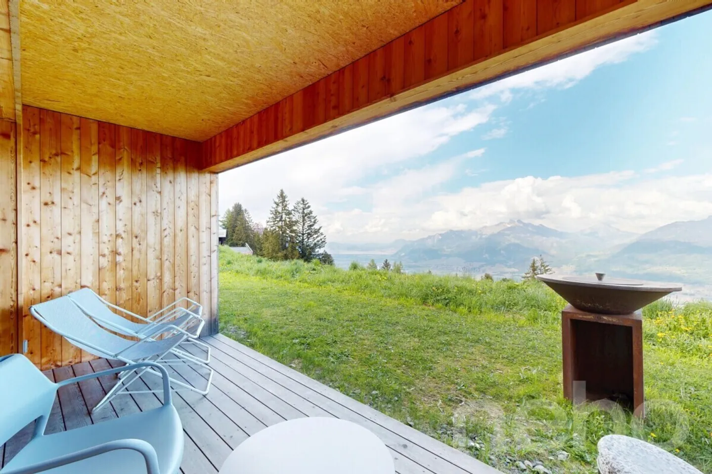 Panorama extraordinaire - Chalet d'architecte au milieu de la nature - Photo 12 sur 12