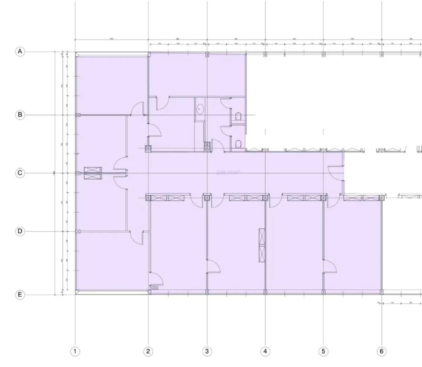 QUARTIERE NAZIONI - Uffici di 239m2 - Foto 5 di 5