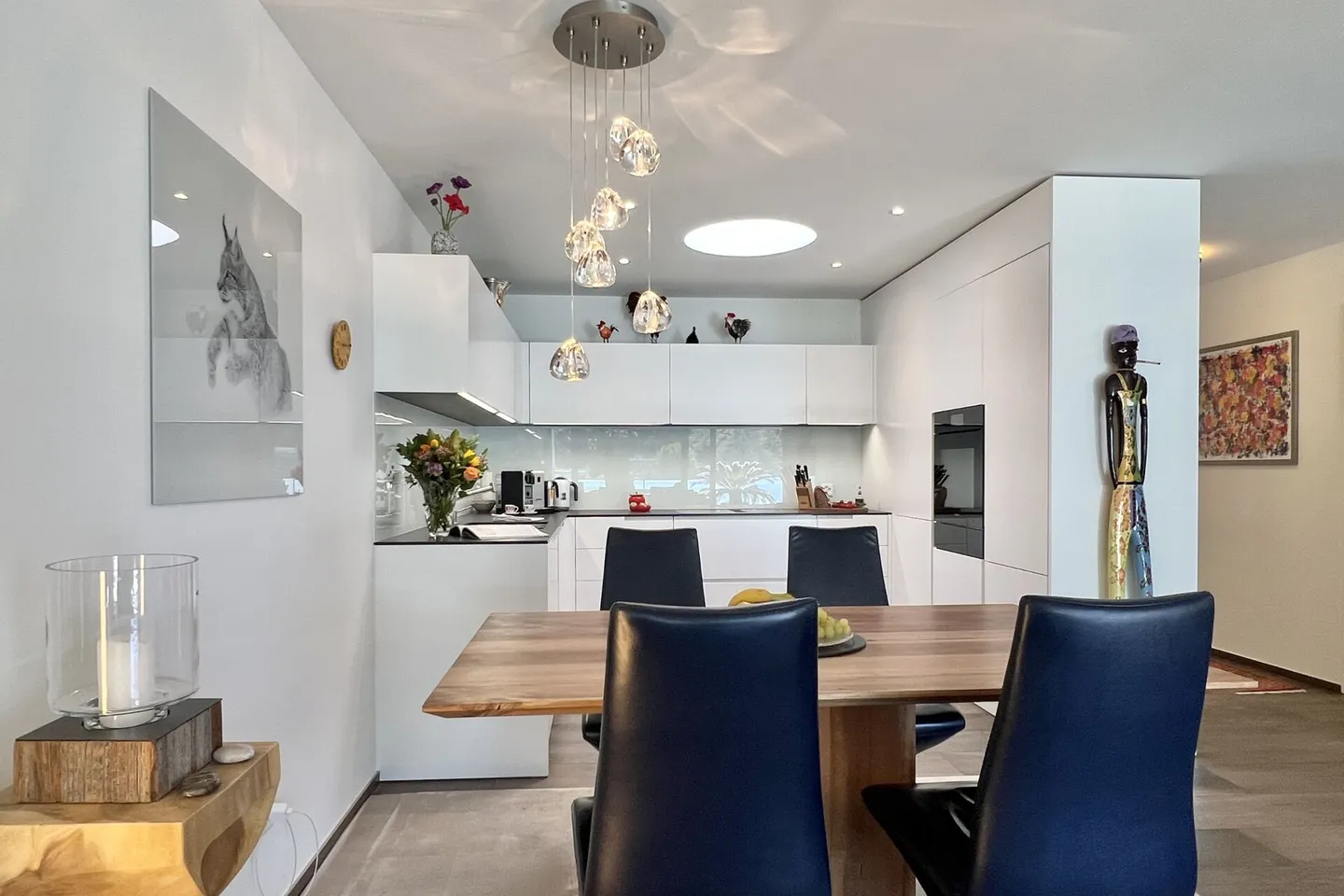 VENDU !!! Appartement penthouse exclusif avec grande terrasse et vue magnifique sur la verdure - Photo 7 sur 35