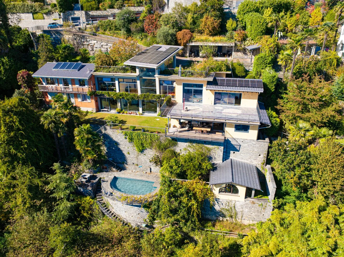 RONCO S/ASCONA - Villa with spectacular view of Lake Maggiore - Photo 1 of 16