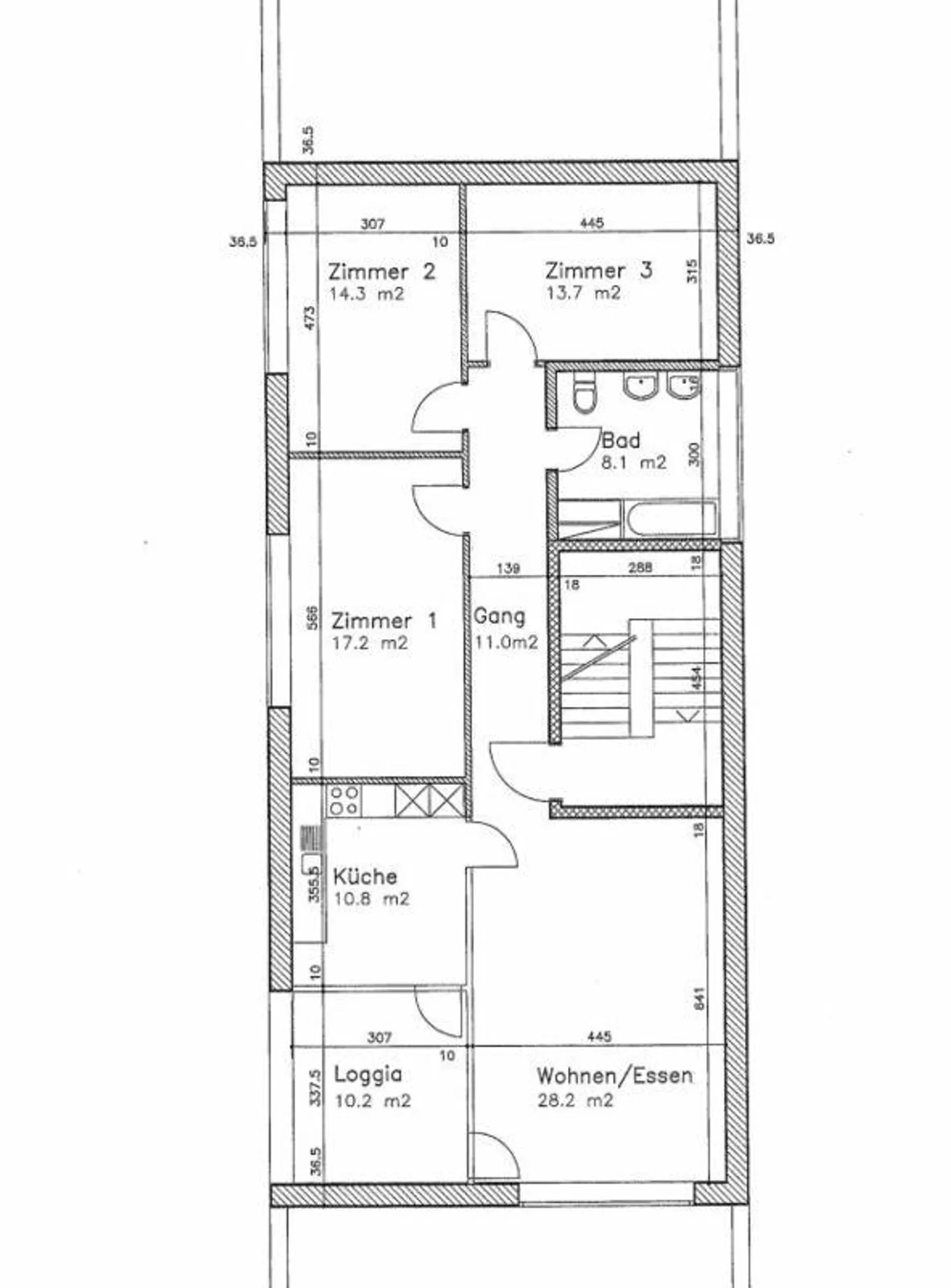 4-room apartment on the 2nd floor - Photo 5 of 5