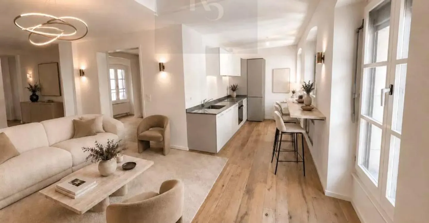 Rare duplex-loft with character in the heart of Geneva - Photo 1 of 4