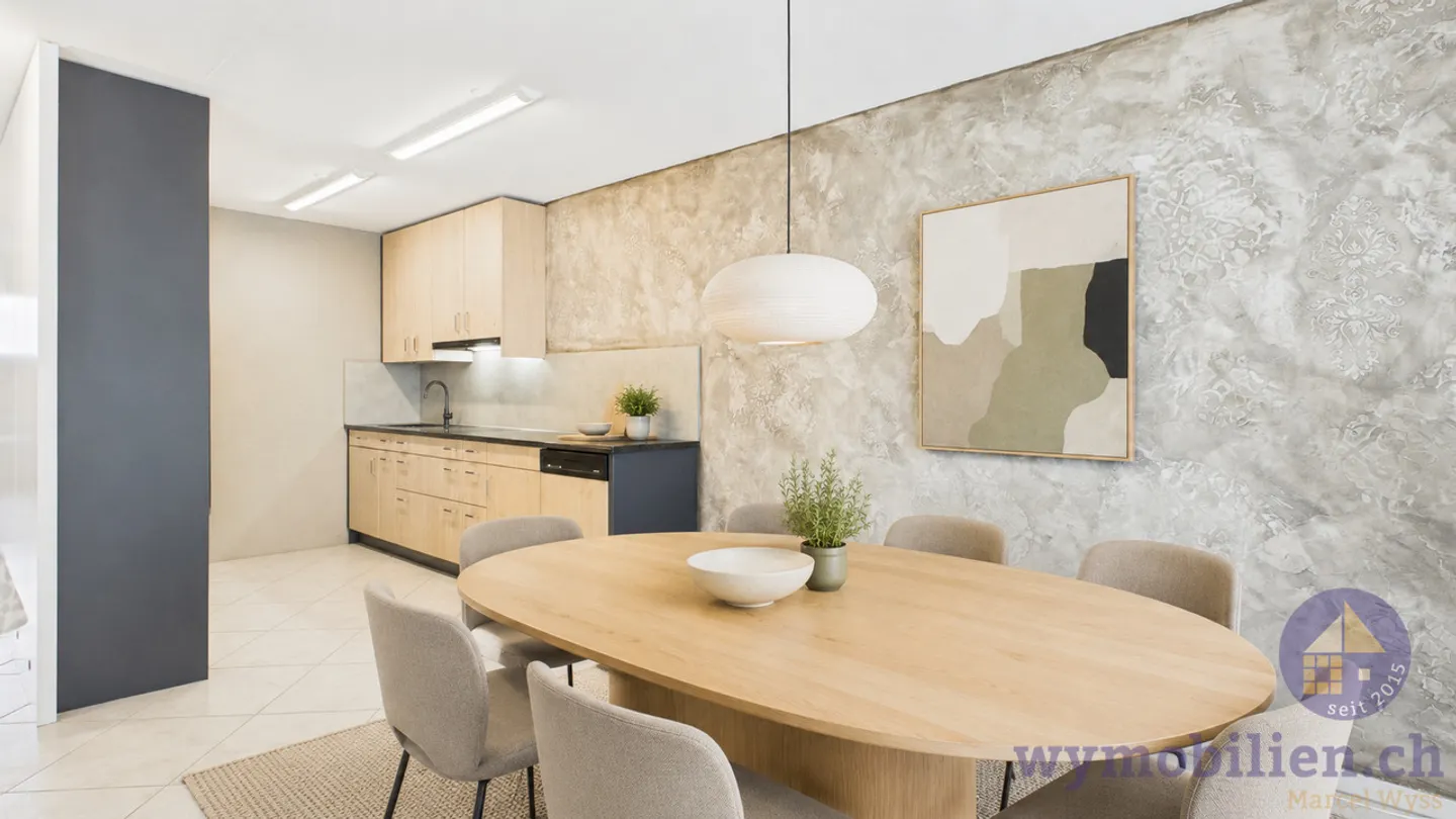 Geräumige Wohnung mit Terrasse - Foto 3 von 12