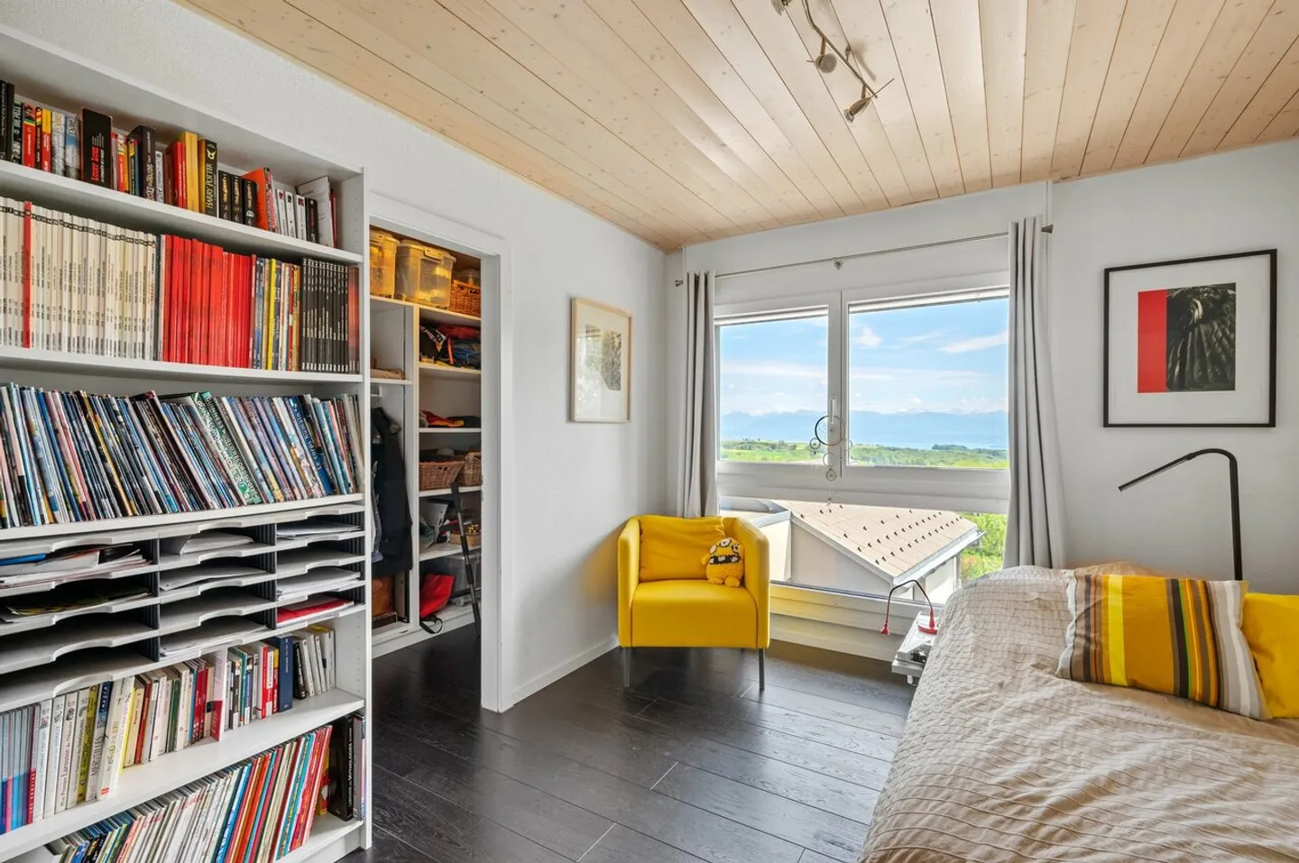 Zeitgenössische Villa mit Blick auf den See und die Alpen - Foto 40 von 41