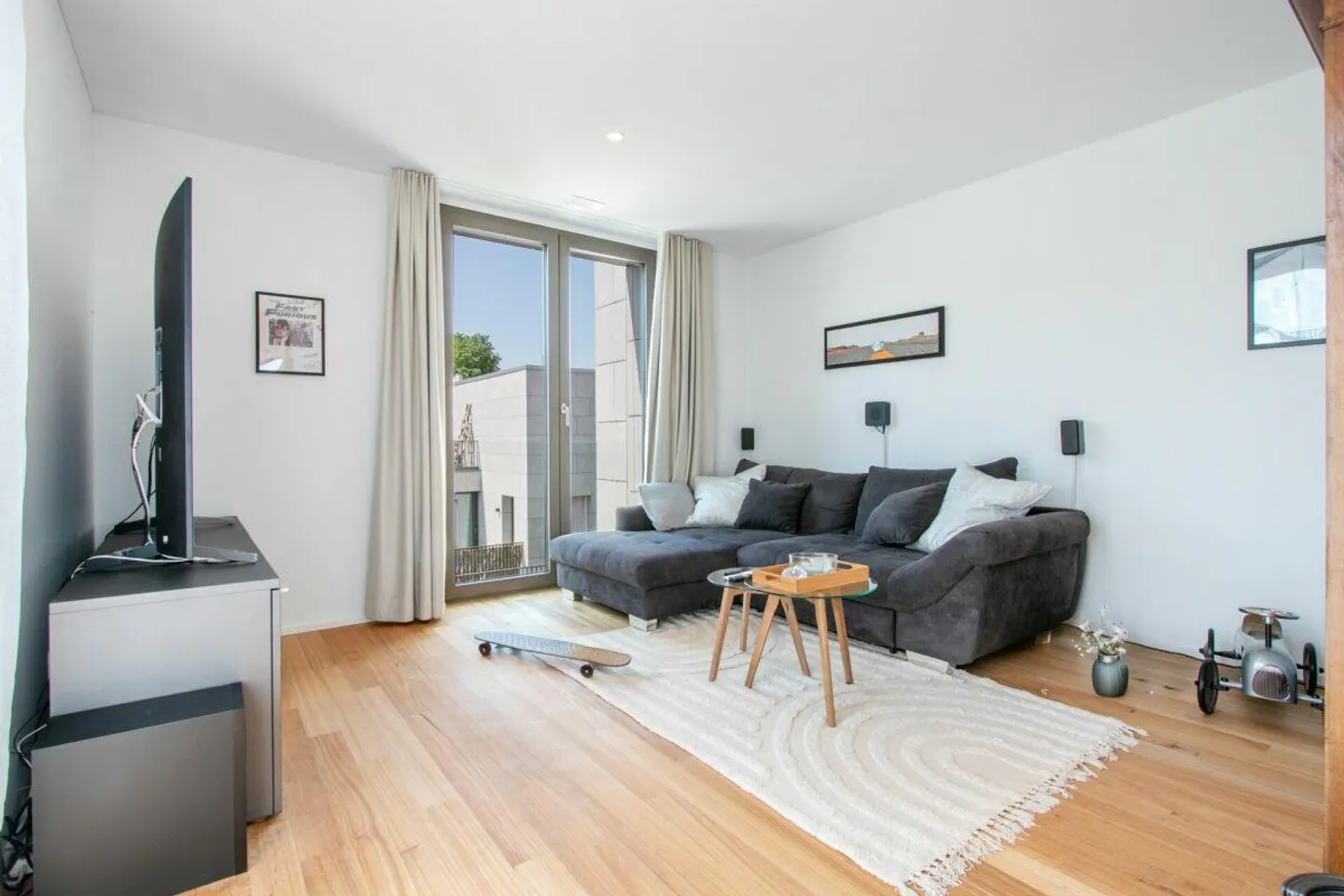 Maisonette moderne de 3,5 pièces au standard Minergie-P - rural, central et avec terrasse ensoleillée de 40 m² - Photo 9 sur 13