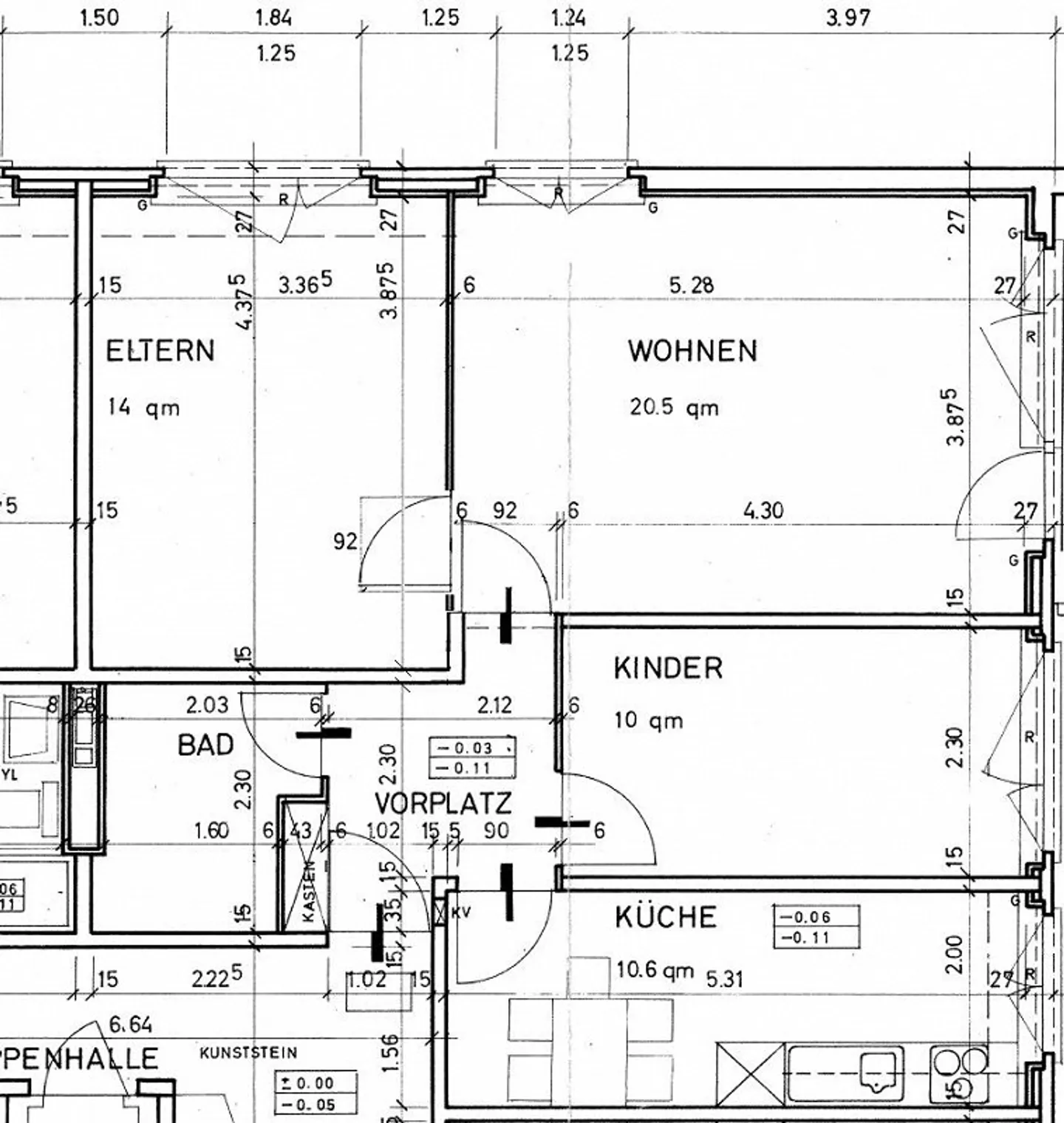 Renovierte Wohnung mit Balkon - Foto 8 von 8