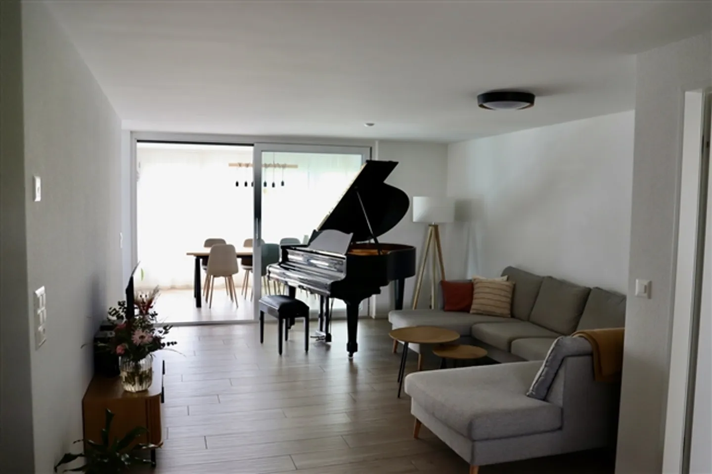 3½ STANZA APPARTAMENTO A SURSEE (LU), ARREDATO, TEMPORANEO - Foto 1 di 9