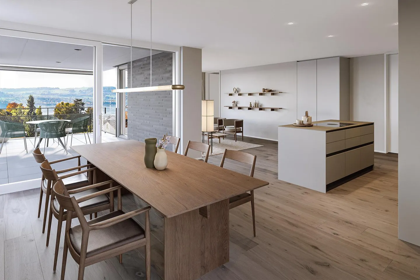 Appartement moderne avec grande terrasse - Photo 3 sur 5