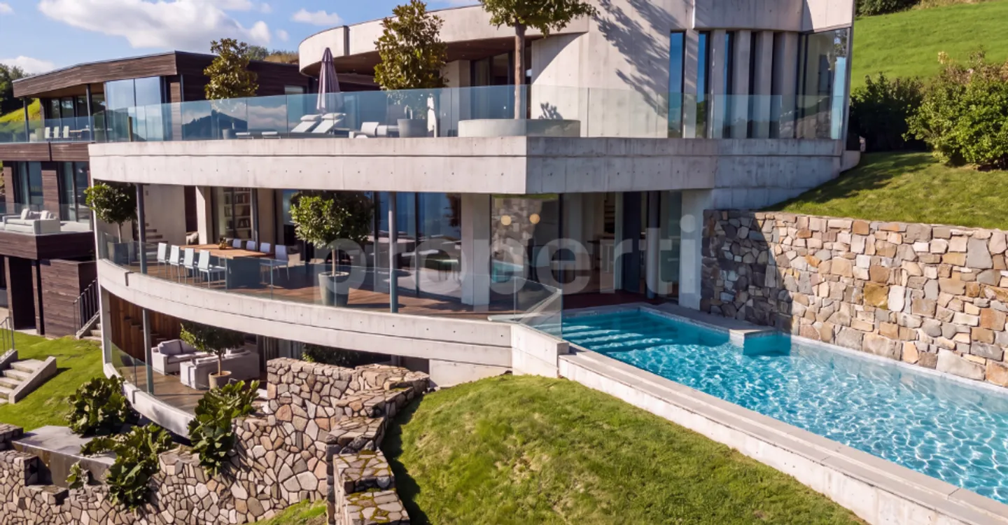 Laurus · Villa, Lake View, Pool, Attic · New Construction in Weggis - Photo 5 of 13