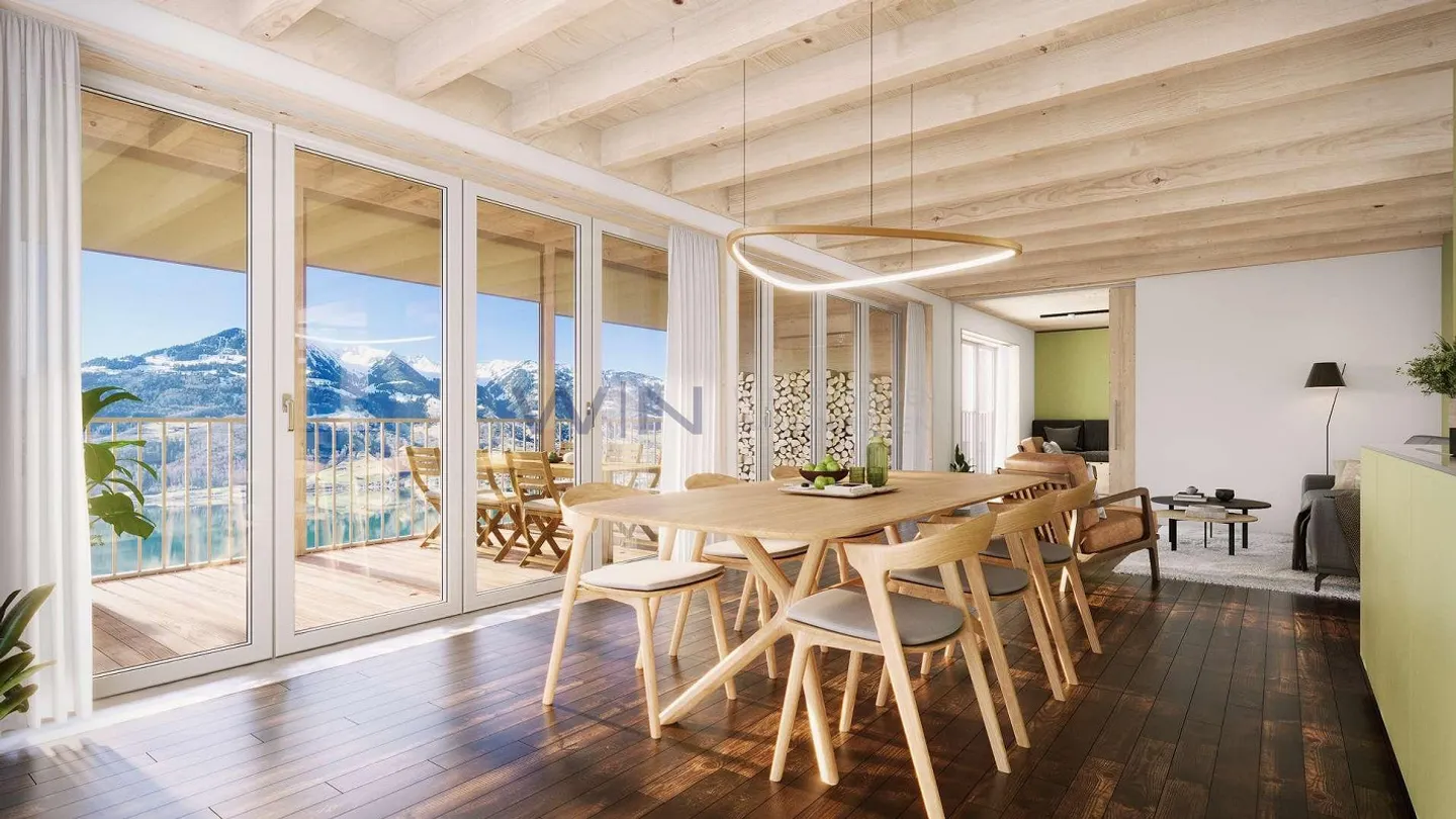 Einzigartiges Holzhaus mit Seeblick - Foto 4 von 8