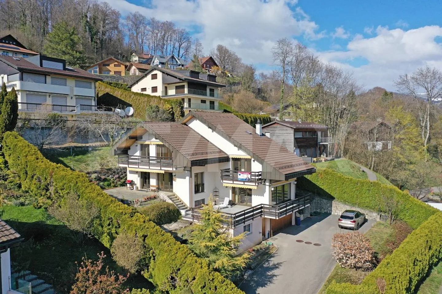 Exclusive: exceptional 7-room villa in a haven of peace on the heights of Vevey - Photo 2 of 10