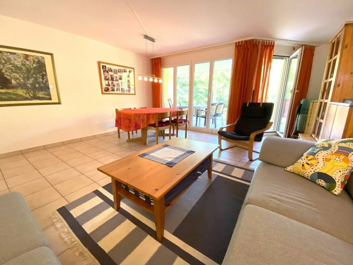 Bright 3.5-room apartment with garden view - Photo 3 of 14