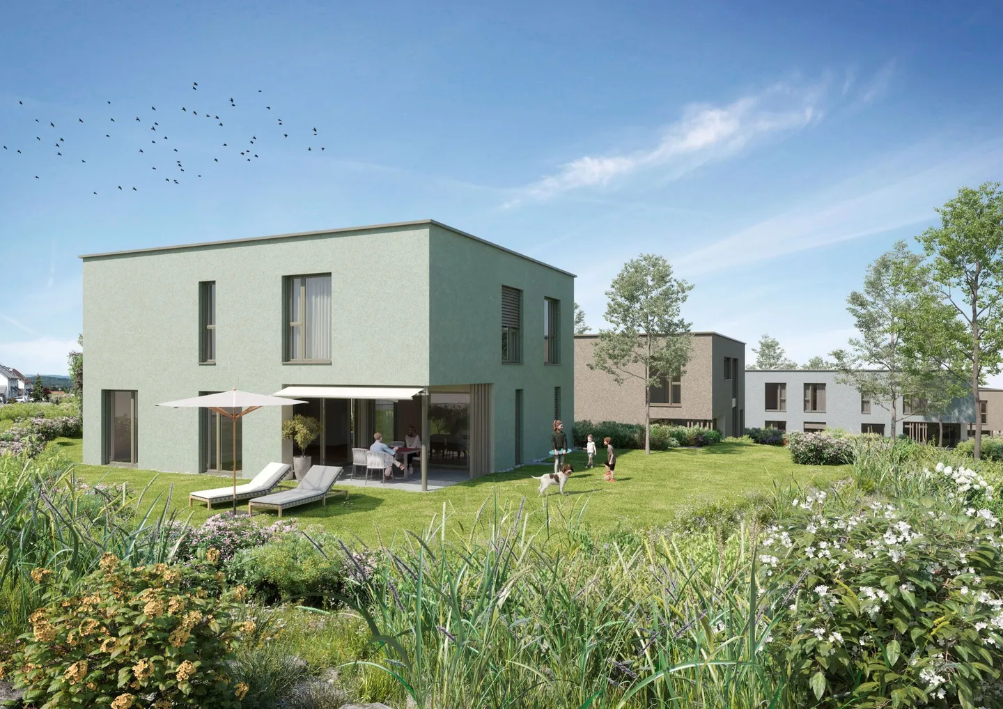 «Im Lei» Birr - Maisons individuelles attrayantes de 6,5 pièces - Photo 1 sur 7