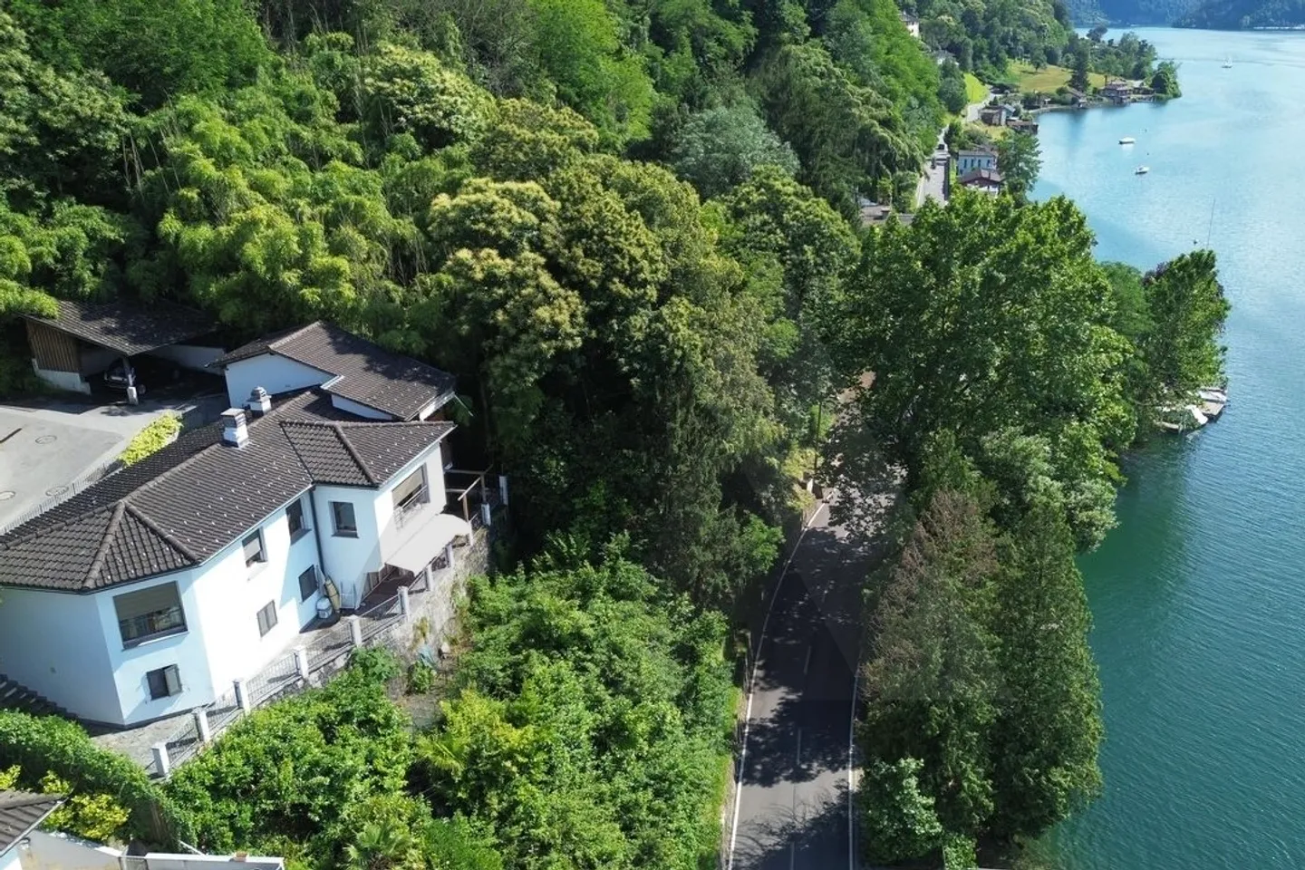 PROPRIETÀ CON MERAVIGLIOSA VISTA LAGO A LUGANO - Foto 3 di 13