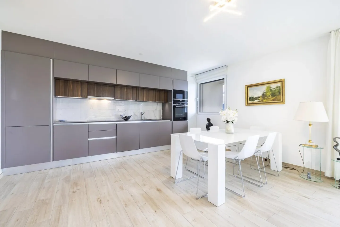 Wunderschöner Blick auf den Genfersee für diese zeitgenössische 3,5-Zimmer-Wohnung - Foto 6 von 13