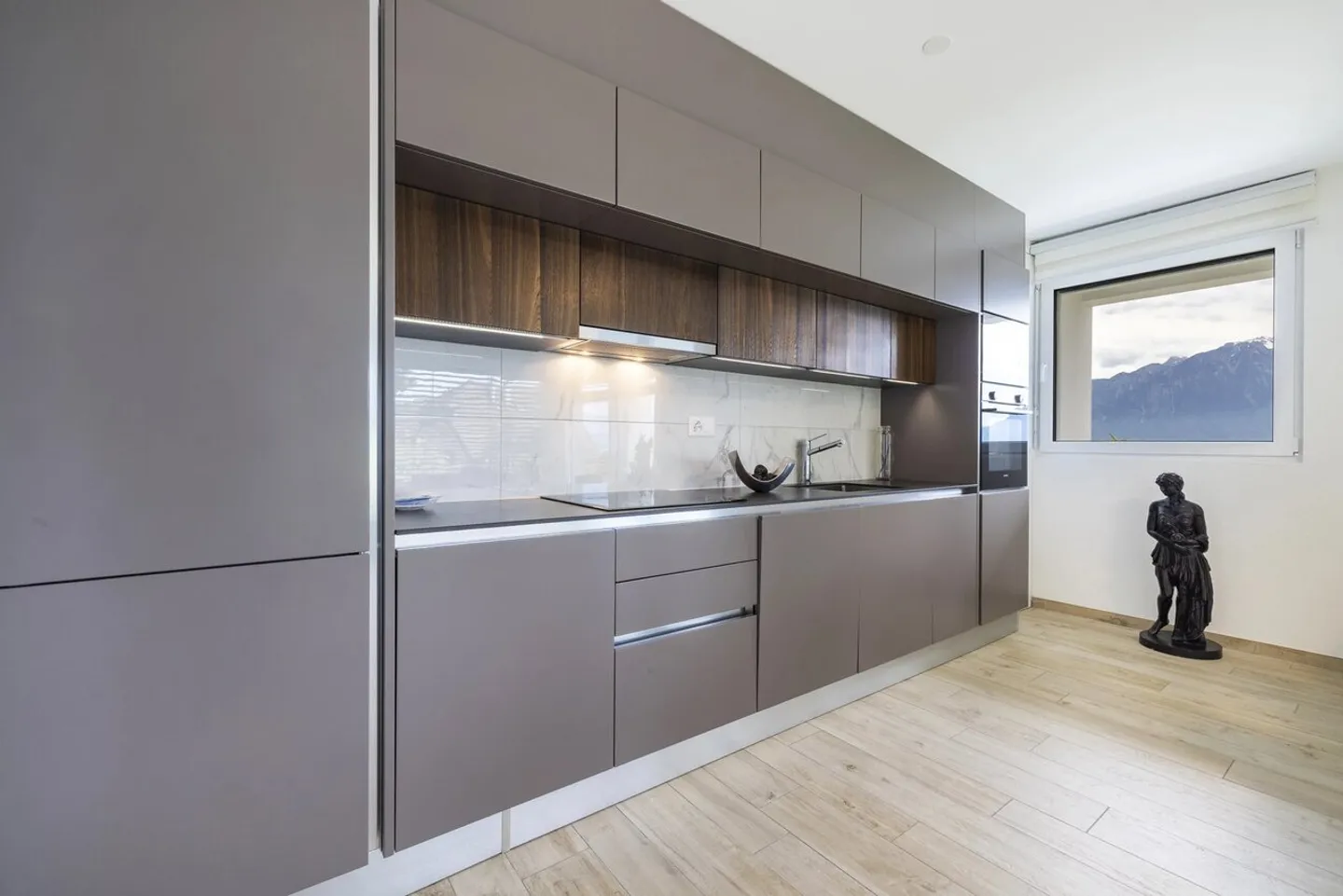 Wunderschöner Blick auf den Genfersee für diese zeitgenössische 3,5-Zimmer-Wohnung - Foto 4 von 13