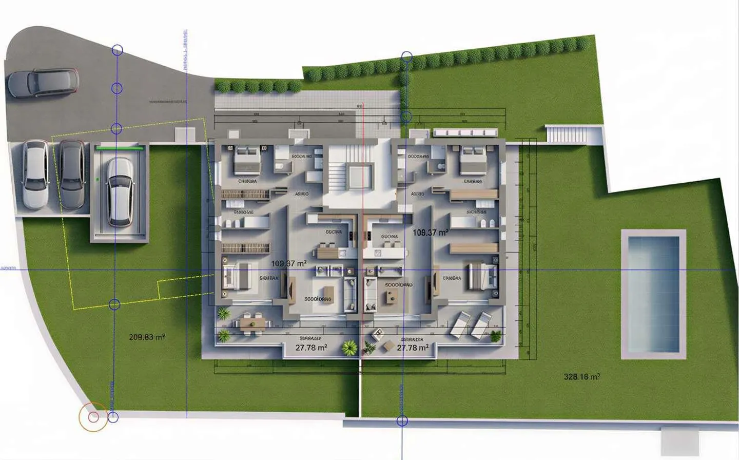 Appartement 3.5 pièces au rez-de-chaussée avec jardin à Comano à vendre - Photo 1 sur 7
