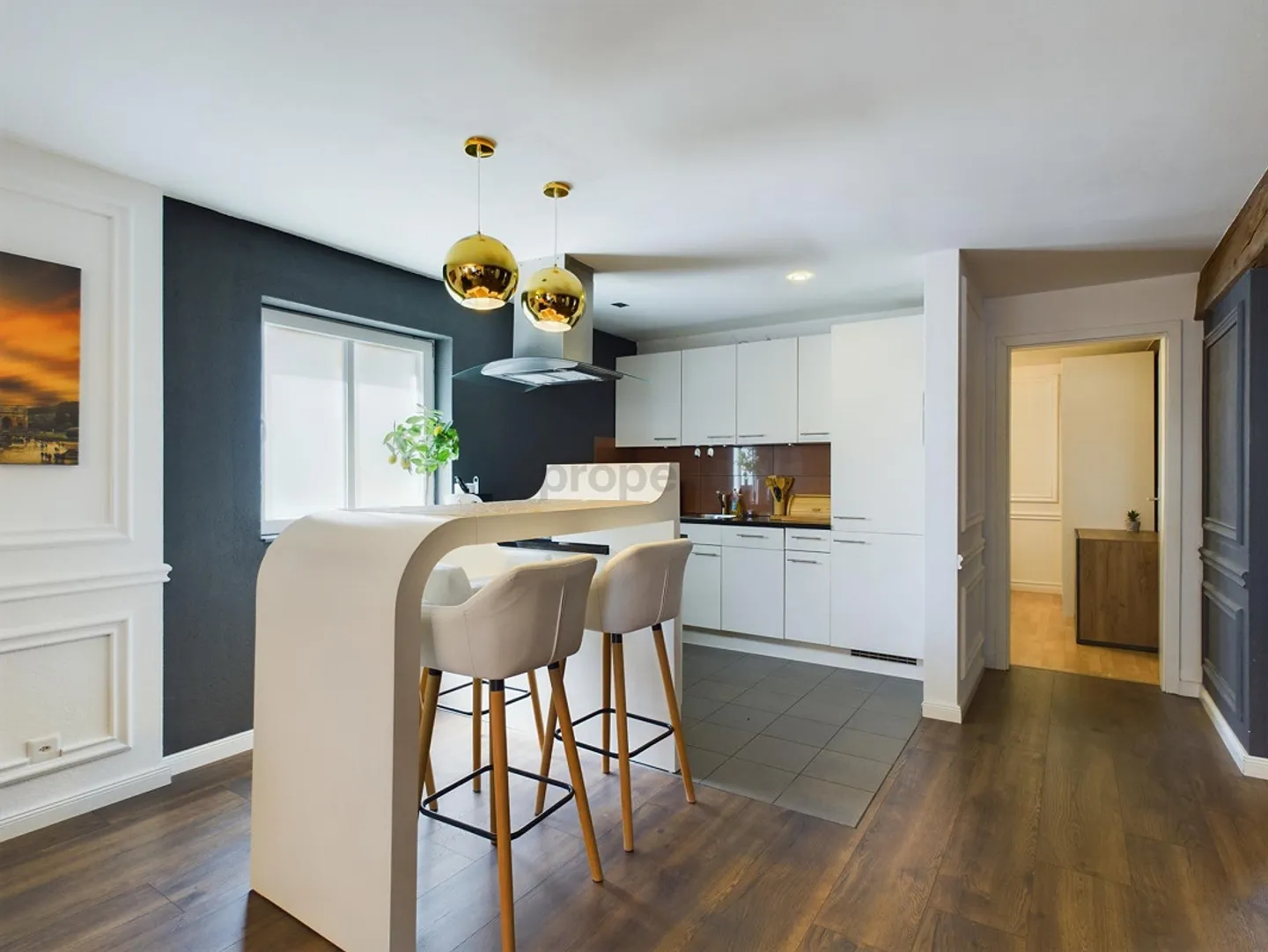 Appartement meublé exclusif de 3,5 pièces au cœur de la vieille ville de R... - Photo 6 sur 9