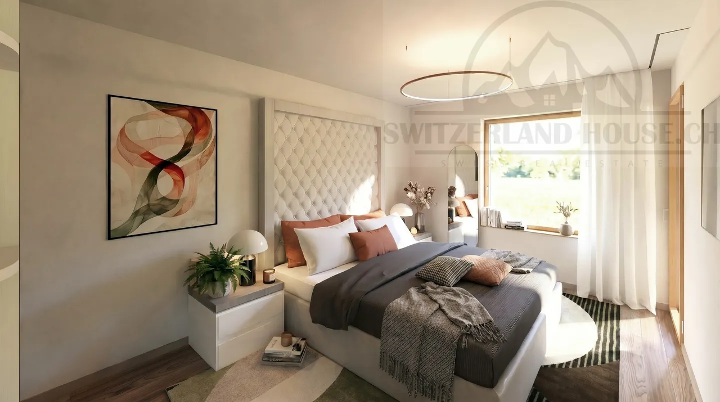 Wunderschöne 2,5 Zimmer in der Nähe der Sarine in der Unterstadt von Freiburg - Foto 6 von 11