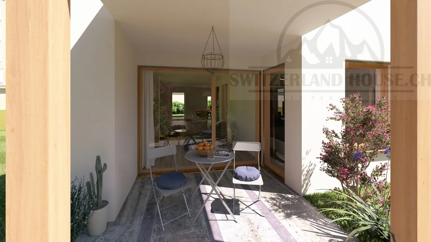 Wunderschöne 2,5 Zimmer in der Nähe der Sarine in der Unterstadt von Freiburg - Foto 8 von 11