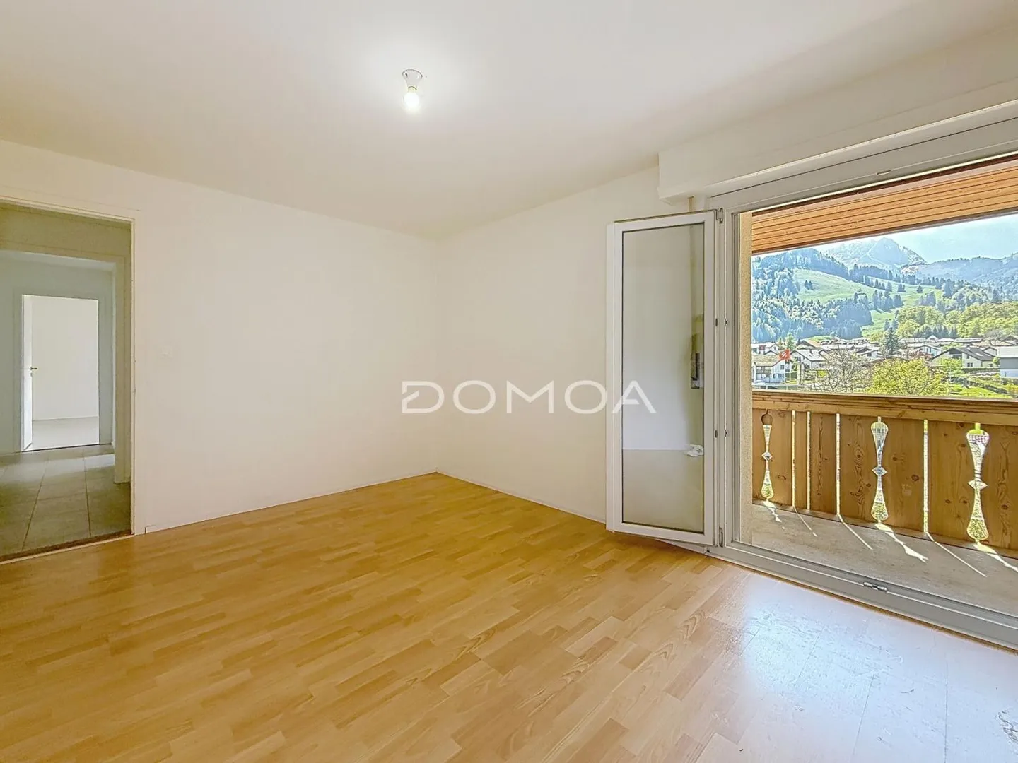 Renovierte Wohnung mit Blick auf den Moléson - Foto 5 von 8