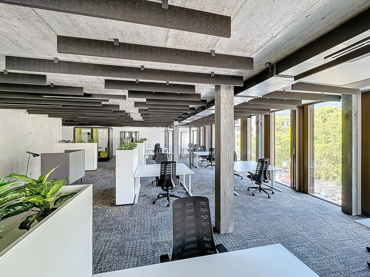 Espace de Bureau Semi-Aménagé - Photo 1 sur 8