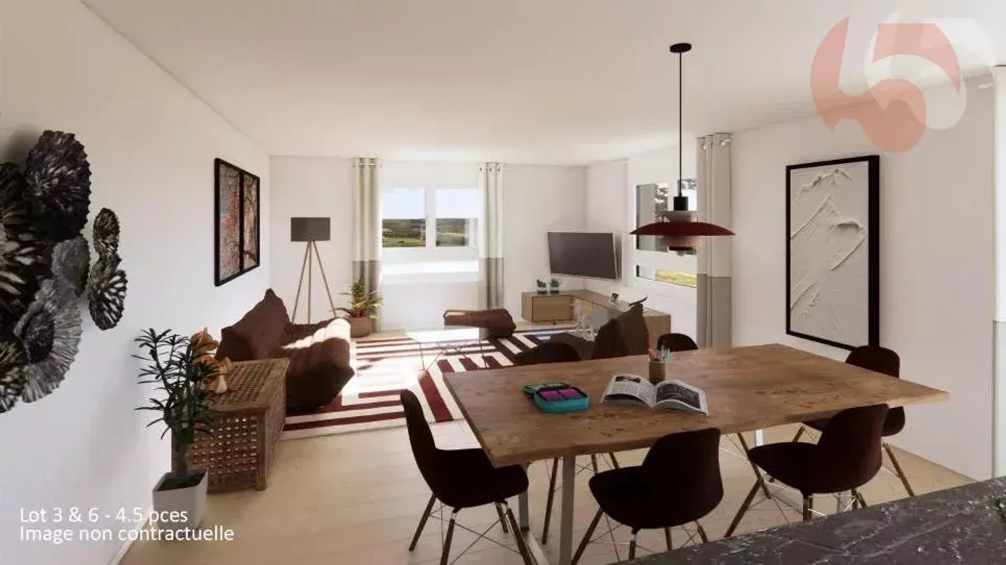 Appartamento 4.5 camere affascinante - Foto 6 di 6