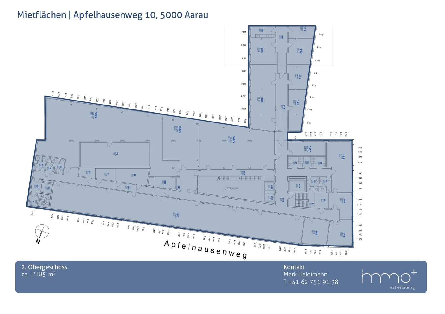 Im Herzen von Aarau | Apfelhausenweg 10 | 4'219 m² - Foto 17 von 20