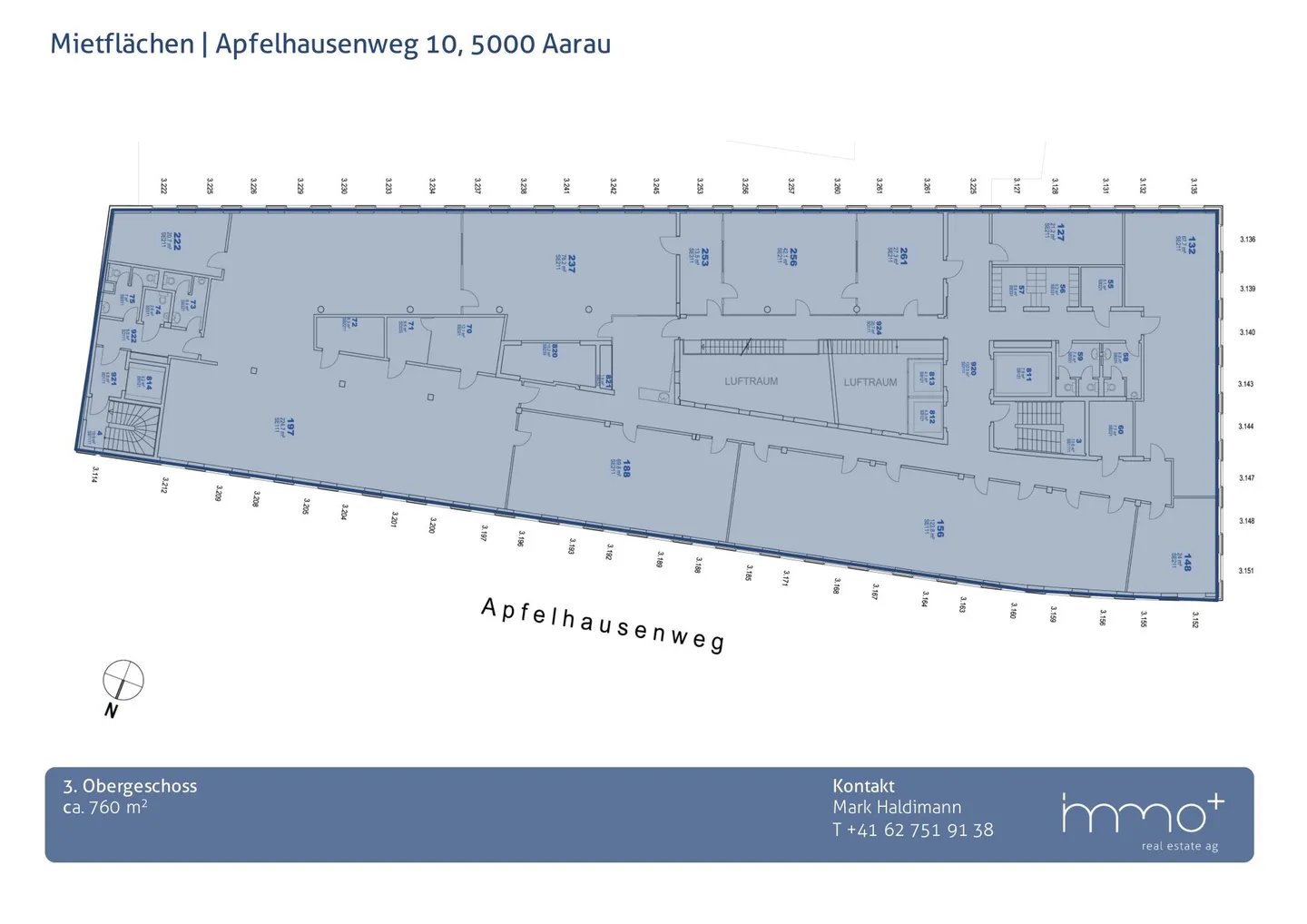 Im Herzen von Aarau | Apfelhausenweg 10 | 4'219 m² - Foto 18 von 20
