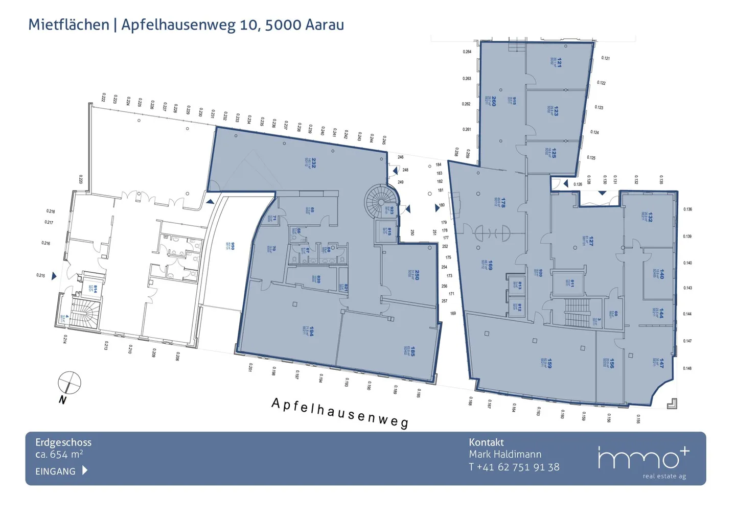 Im Herzen von Aarau | Apfelhausenweg 10 | 4'219 m² - Foto 15 von 20