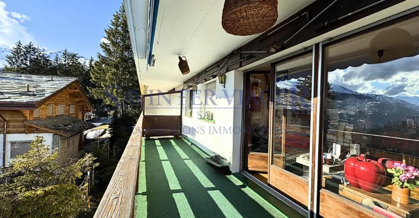 Magnifica vista. Crans-Montana. Vitalizio Occupato. - Foto 10 di 12
