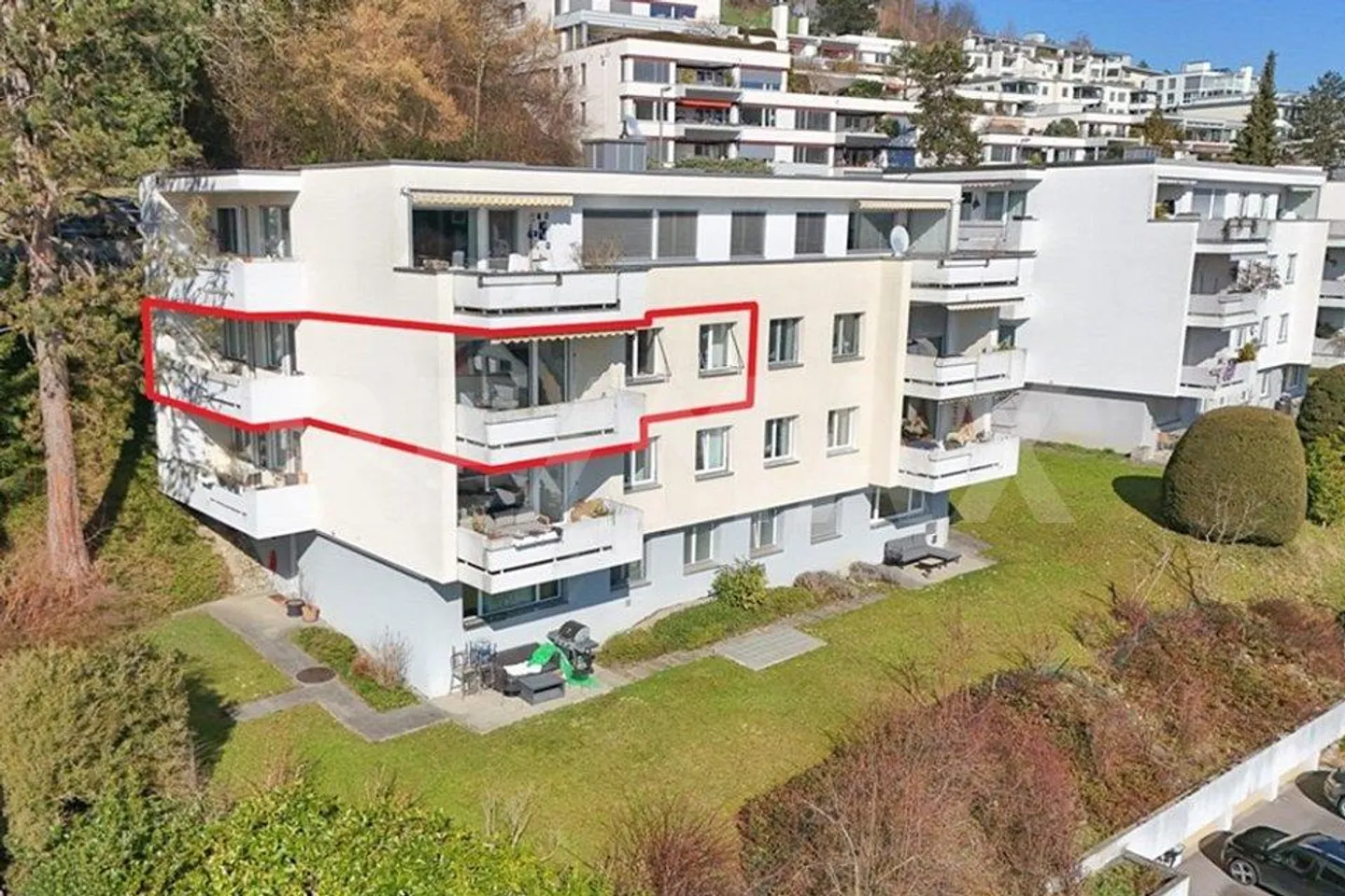 Appartement 4½ pièces avec vue sur le lac et la montagne - Photo 9 sur 9