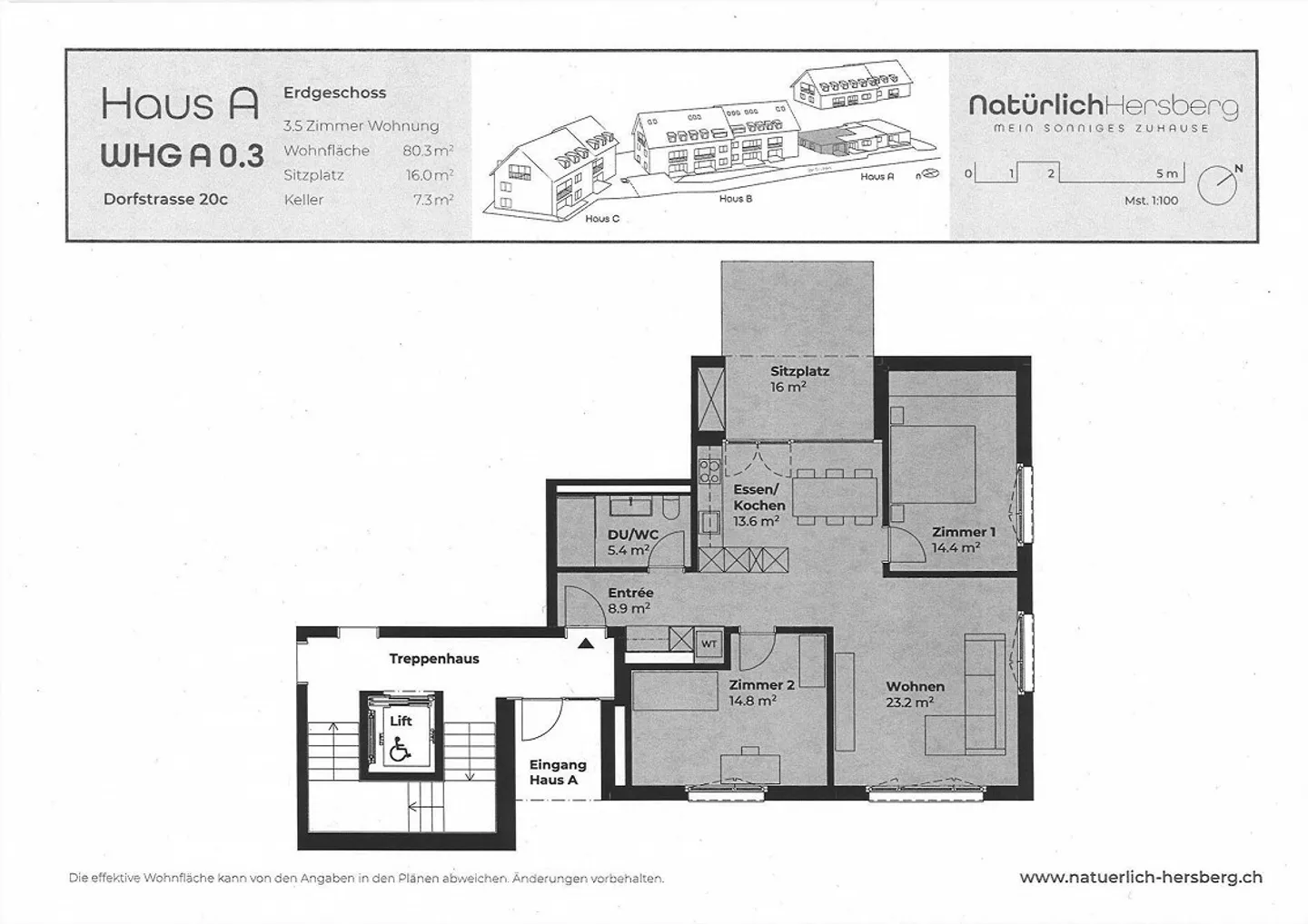 Moderno appartamento giardino 3,5 locali con terrazza - Foto 9 di 9