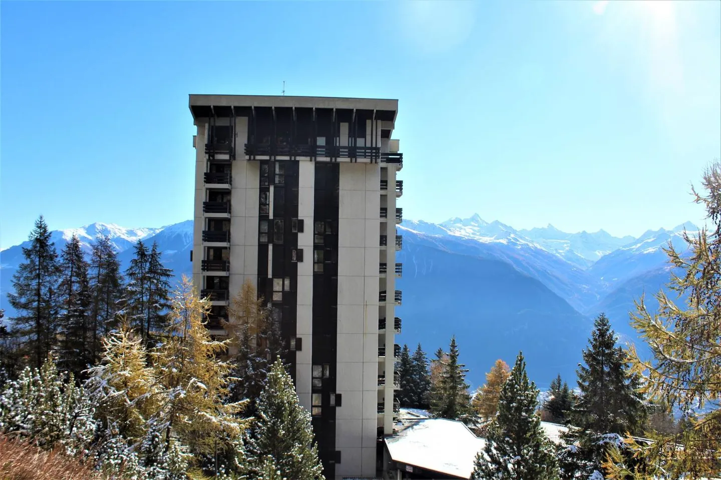 ZUR SAISON: Geräumige & helle 2,5 Zimmer in Crans-Montana/Aminona - Ruhige Lage - Wunderschöner Ausblick - Foto 12 von 12