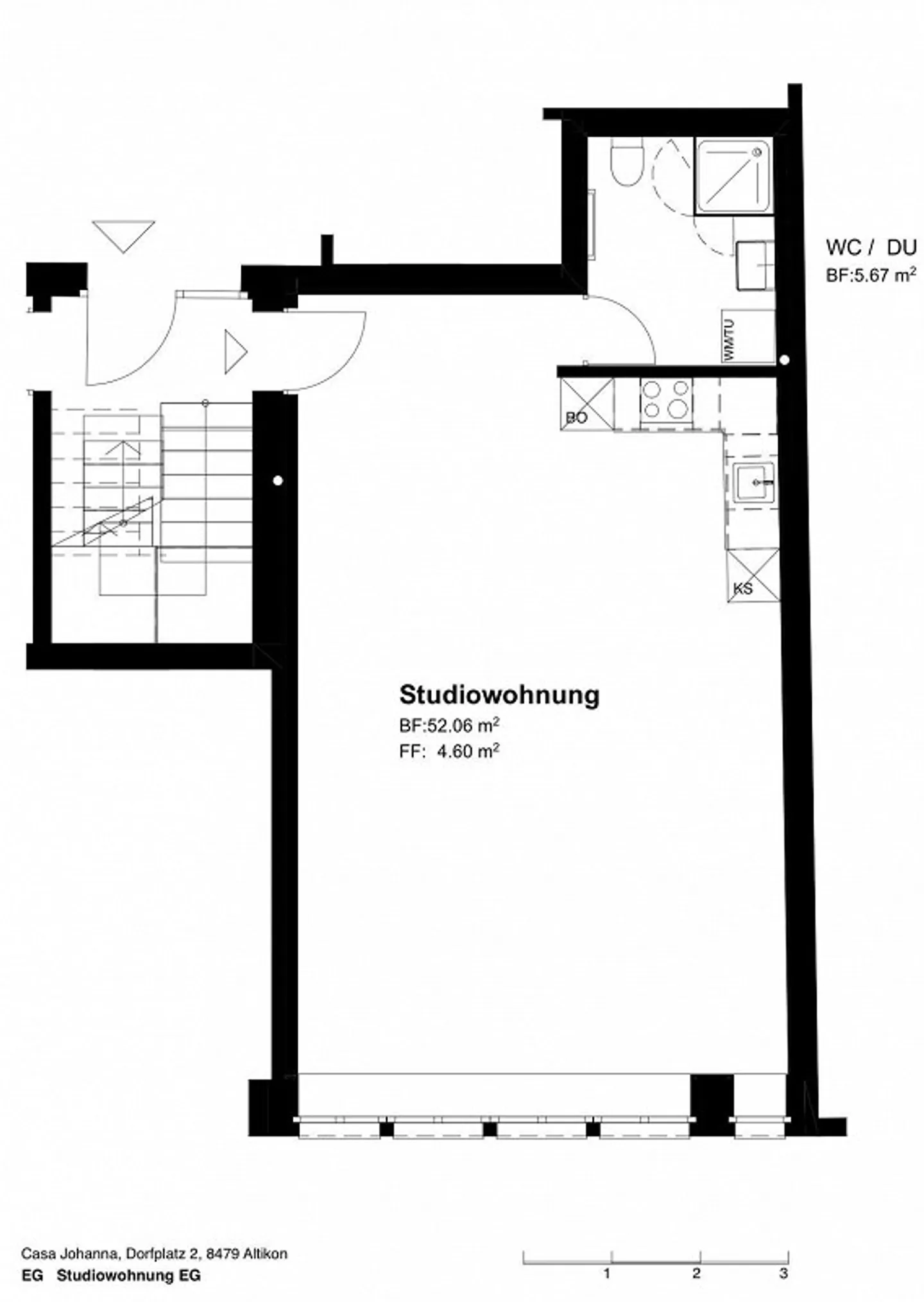 Sunny studio in a dream location - first rental! - Photo 2 of 2