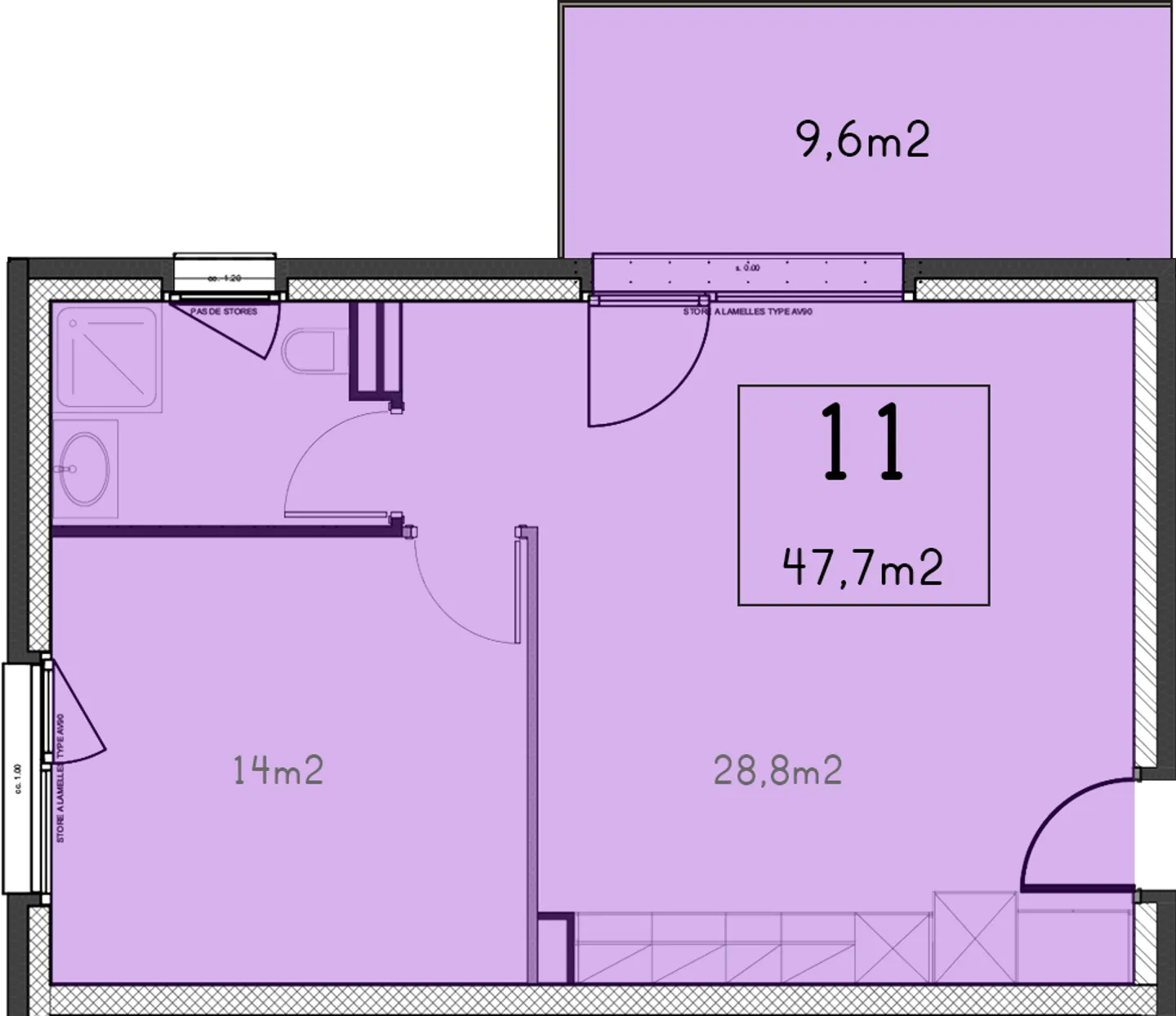 2,5-Zimmer-Wohnung - Foto 7 von 7